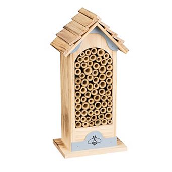 Evergreen Enterprises 12-Inch Mason Bee House Tower Outdoor Decor
