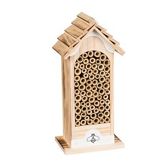 Evergreen Enterprises 12-Inch Mason Bee House Tower Outdoor Decor