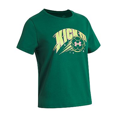 Girls 7-18 Under Armour Soccer Graphic Short Sleeve Tee