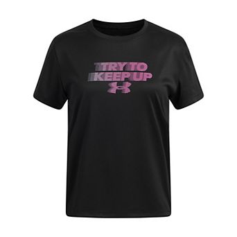 Girls 8-18 Under Armour Tech™ Keep Up Graphic Short Sleeve Tee