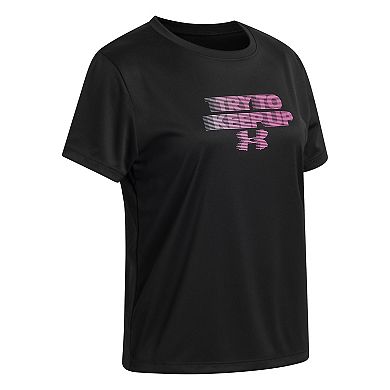 Girls 8-18 Under Armour Tech™ Keep Up Graphic Short Sleeve Tee