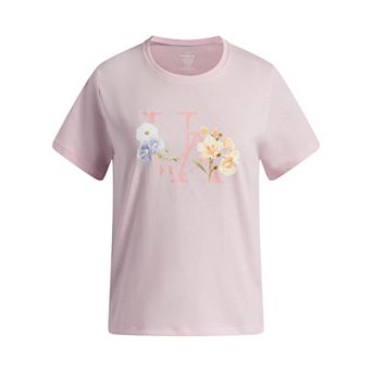 Girls 8-18 Under Armour Floral Wordmark Short Sleeve Tee