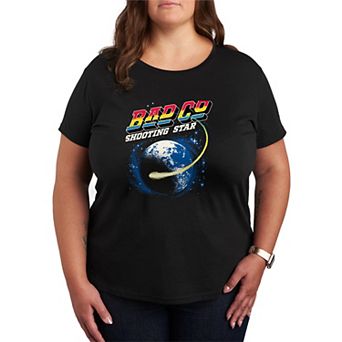 Plus Size Bad Company Shooting Star Graphic Tee