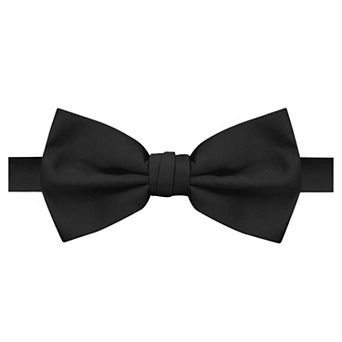 Men's Solid Banded Bow Tie