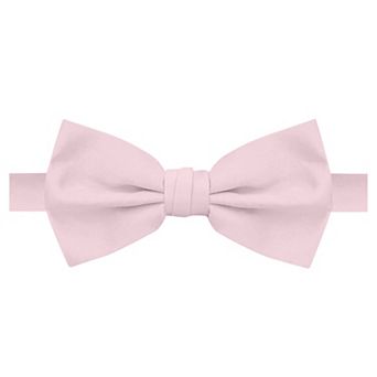 Men's Solid Banded Bow Tie