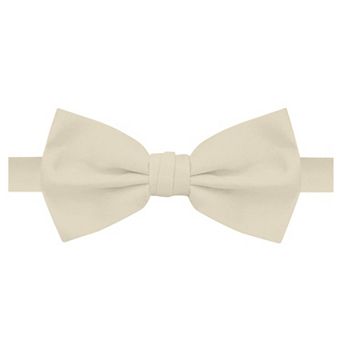 Men's Solid Banded Bow Tie