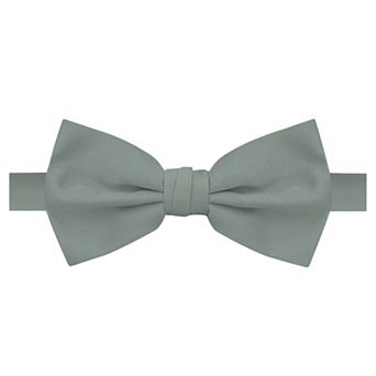 Men's Solid Banded Bow Tie