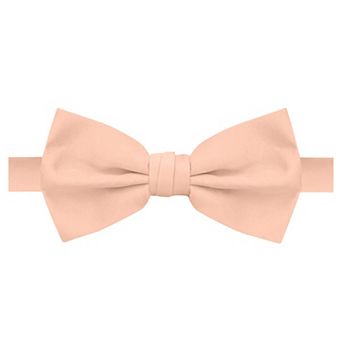 Men's Solid Banded Bow Tie