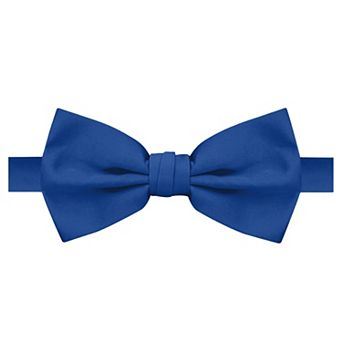 Men's Solid Banded Bow Tie