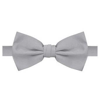 Men's Solid Banded Bow Tie