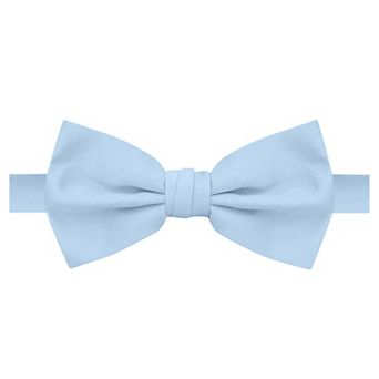 Men's Solid Banded Bow Tie
