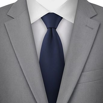 Men's Solid Clip-On Tie