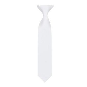Kid's 11 inch Solid Clip-On Tie
