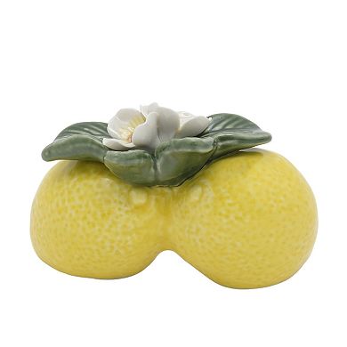 Everyday Decor Ceramic Lemon Table Decor