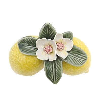 Everyday Decor Ceramic Lemon Table Decor
