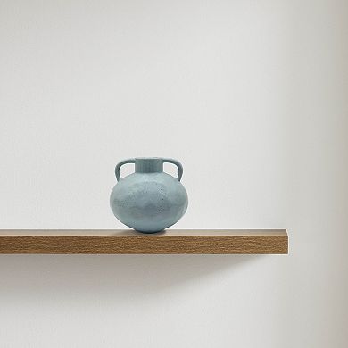 Everyday Decor Handled Ceramic Vase