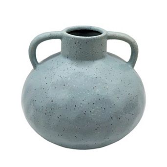 Everyday Decor Handled Ceramic Vase
