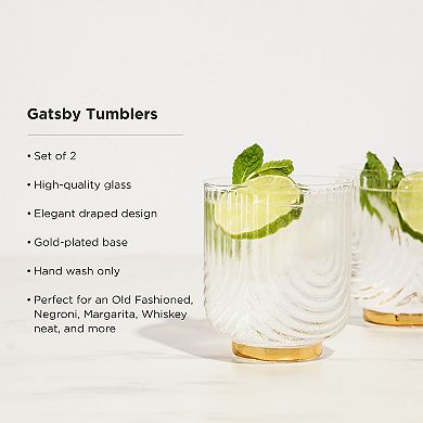 Gatsby Tumblers Set of 2