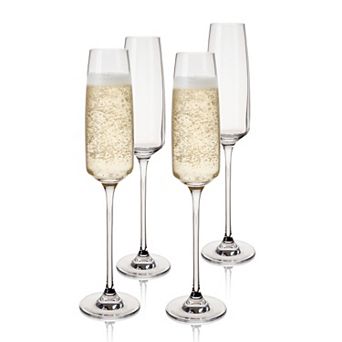 Reserve Julien Crystal Champagne Flute Glasses Viski®