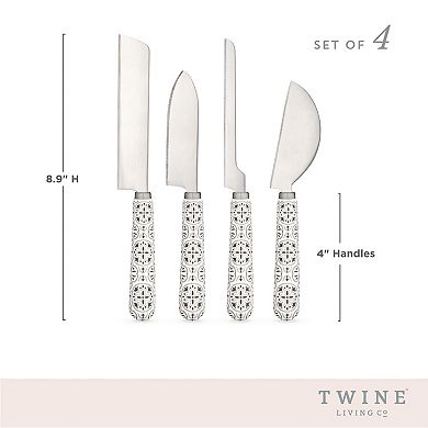 Tiles Cheese Knife Set by Twine®