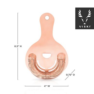 Summit Hawthorne Strainer in Copper Viski®
