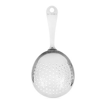 Harrison Julep Strainer in Silver Viski®