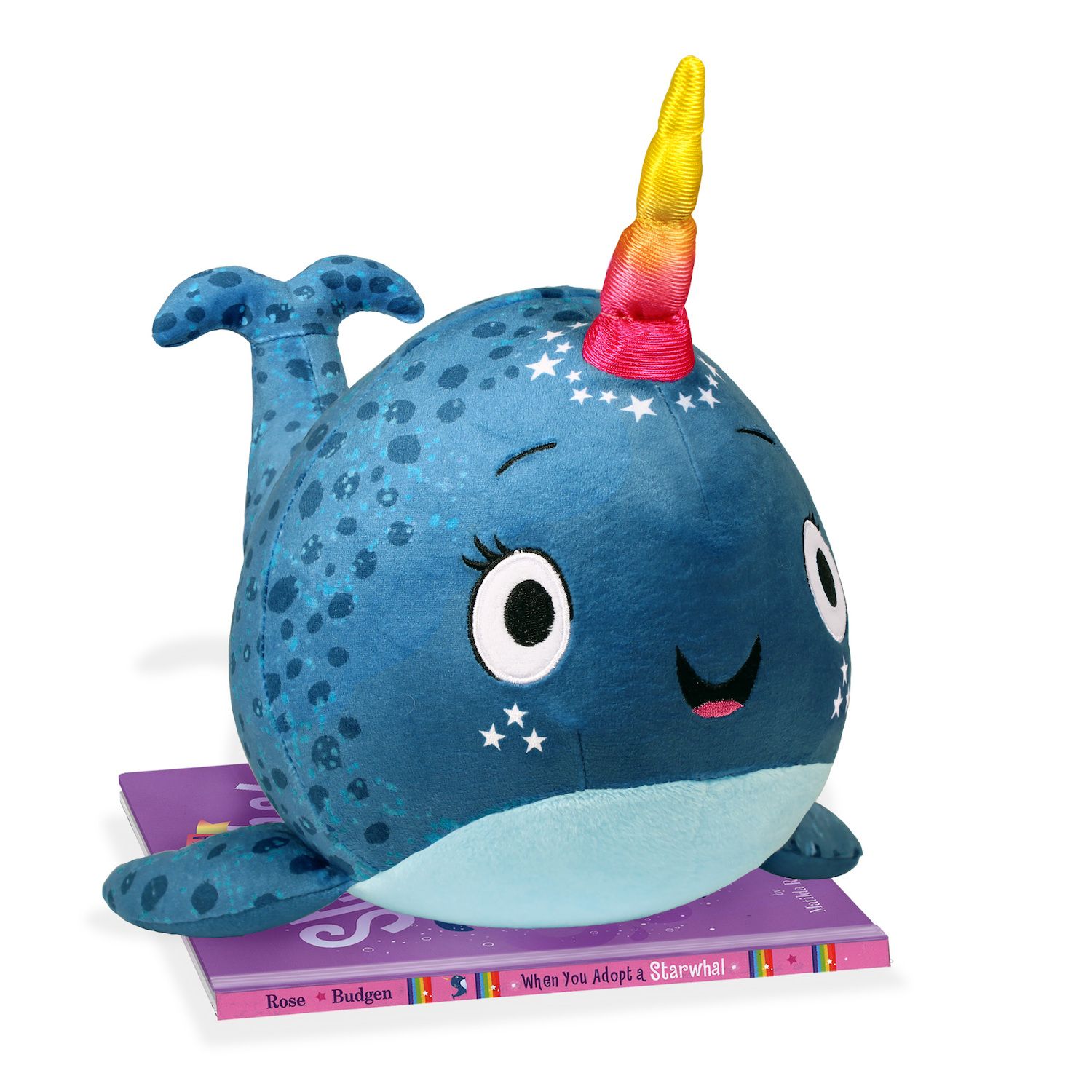 Детские мягкие игрушки Kohl's Cares When You Adopt A Starwhal Plush Toy & Book Bundle — фото 2
