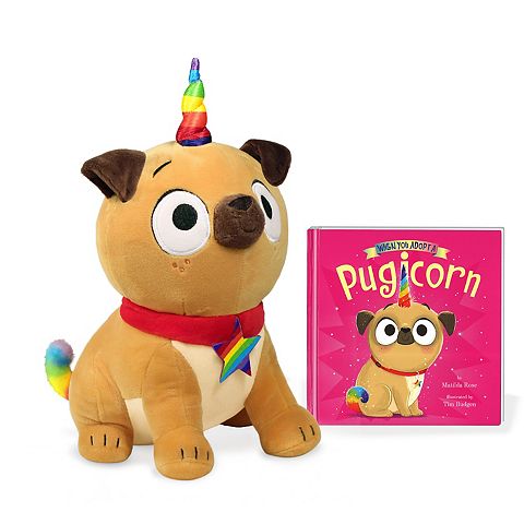 Детские мягкие игрушки Kohl's Cares When You Adopt A Pugicorn Plush Toy & Book Bundle