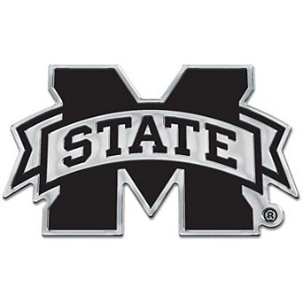 WinCraft Mississippi State Bulldogs Chrome Auto Emblem