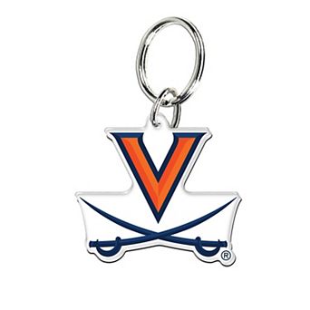 WinCraft Virginia Cavaliers Premium Acrylic Core Key Ring