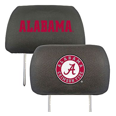 Logo Brands Alabama Crimson Tide Car Head Rest Cover