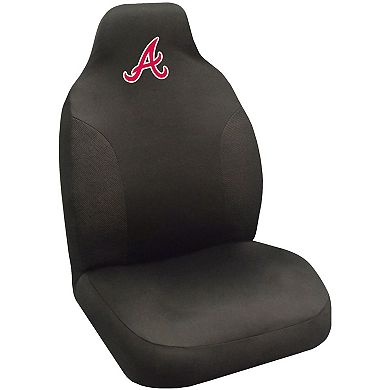 Logo Brands Atlanta Braves Car Seat Cover