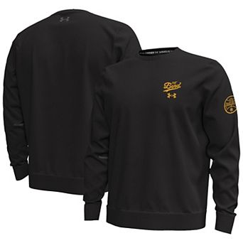 Men's Under Armour Black Notre Dame Fighting Irish The Bend Unstoppable Sweatshirt