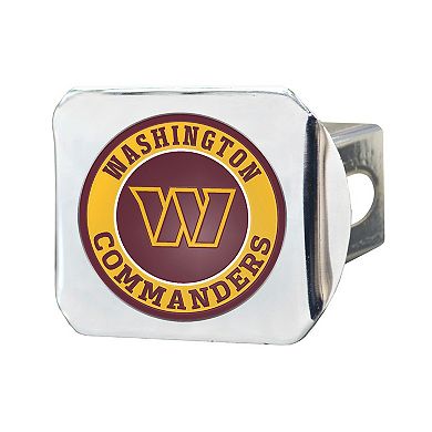 Logo Brands Washington Commanders Embossed Color Auto Emblem