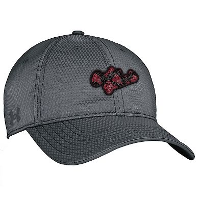 Men's Under Armour Graphite South Carolina Gamecocks College Essentials Zone Adjustable Hat