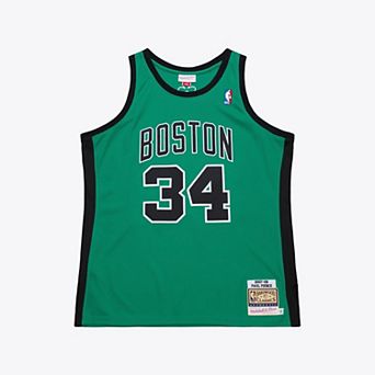 Men's Mitchell & Ness Paul Pierce Kelly Green Boston Celtics 2007-08 Hardwood Classics Authentic Jersey