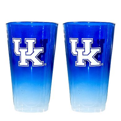 The Memory Company Kentucky Wildcats Two-Pack 16oz. Ombre Pint Glass Set