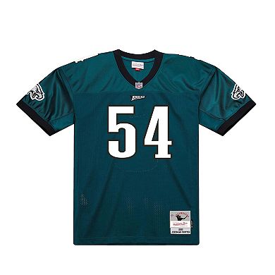 Men's Mitchell & Ness Jeremiah Trotter Green Philadelphia Eagles 2000 Legacy Throwback Replica Jersey