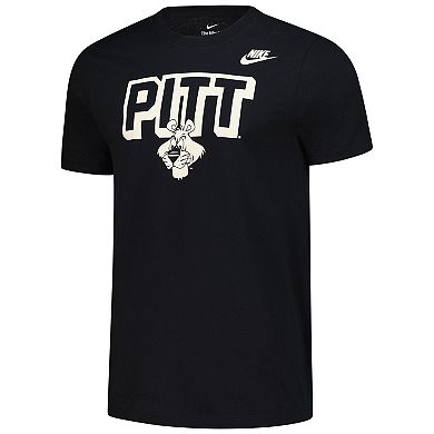 Men's Nike Black Pitt Panthers Fashion Team Bold T-Shirt