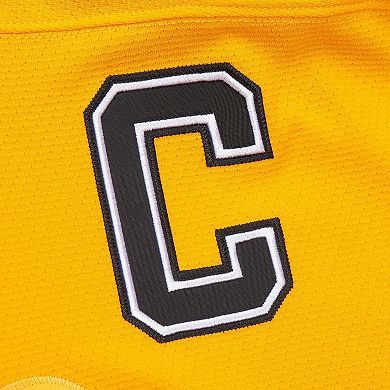 Men's Mitchell & Ness Ray Bourque Gold Boston Bruins 1996-97 Power Play Jersey