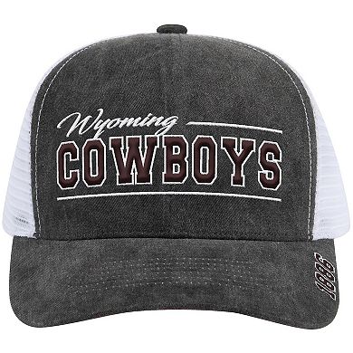 Unisex Colosseum Gray Wyoming Cowboys Billy 2400 Adjustable Trucker Hat