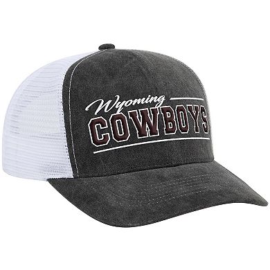 Unisex Colosseum Gray Wyoming Cowboys Billy 2400 Adjustable Trucker Hat