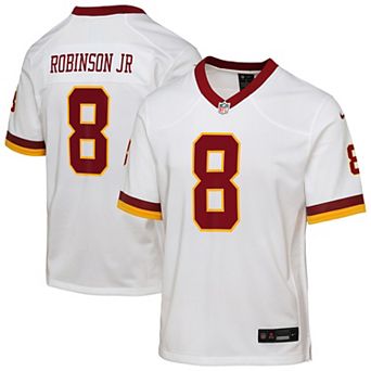 Youth Nike Brian Robinson Jr. White Washington Commanders Alternate Game Jersey