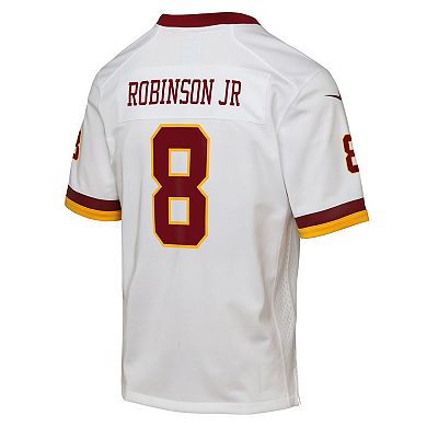 Youth Nike Brian Robinson Jr. White Washington Commanders Alternate Game Jersey