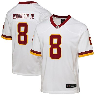 Youth Nike Brian Robinson Jr. White Washington Commanders Alternate Game Jersey