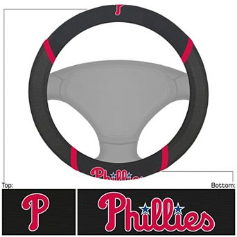 Logo Brands Philadelphia Phillies Steering Wheel Cover