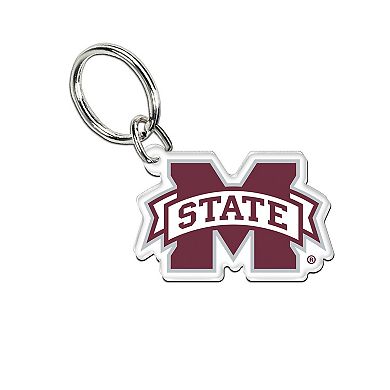 WinCraft Mississippi State Bulldogs Premium Acrylic Core Key Ring