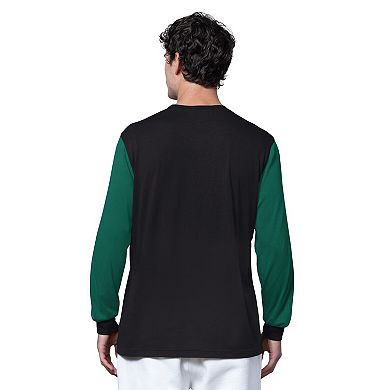 Men's Starter Black New York Jets Thursday Night Gridiron Long Sleeve T-Shirt