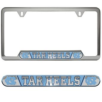 Logo Brands North Carolina Tar Heels Embossed License Plate Frame