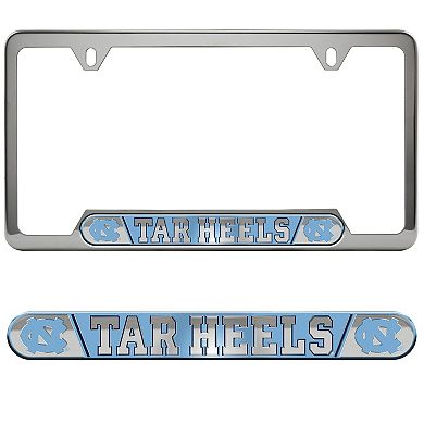 Logo Brands North Carolina Tar Heels Embossed License Plate Frame